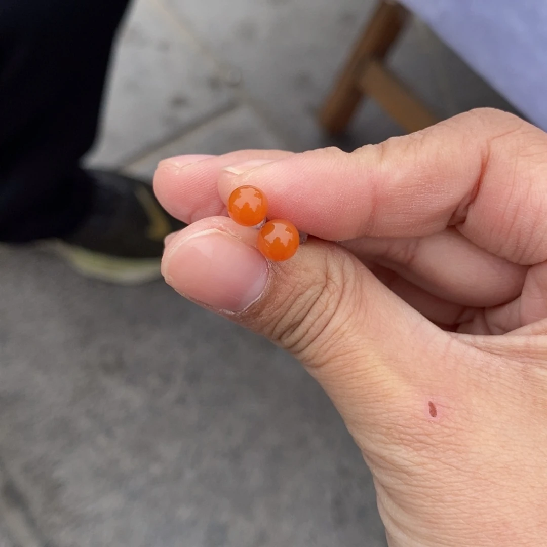 南红玛瑙耳饰合金多样性发货 拍一发一