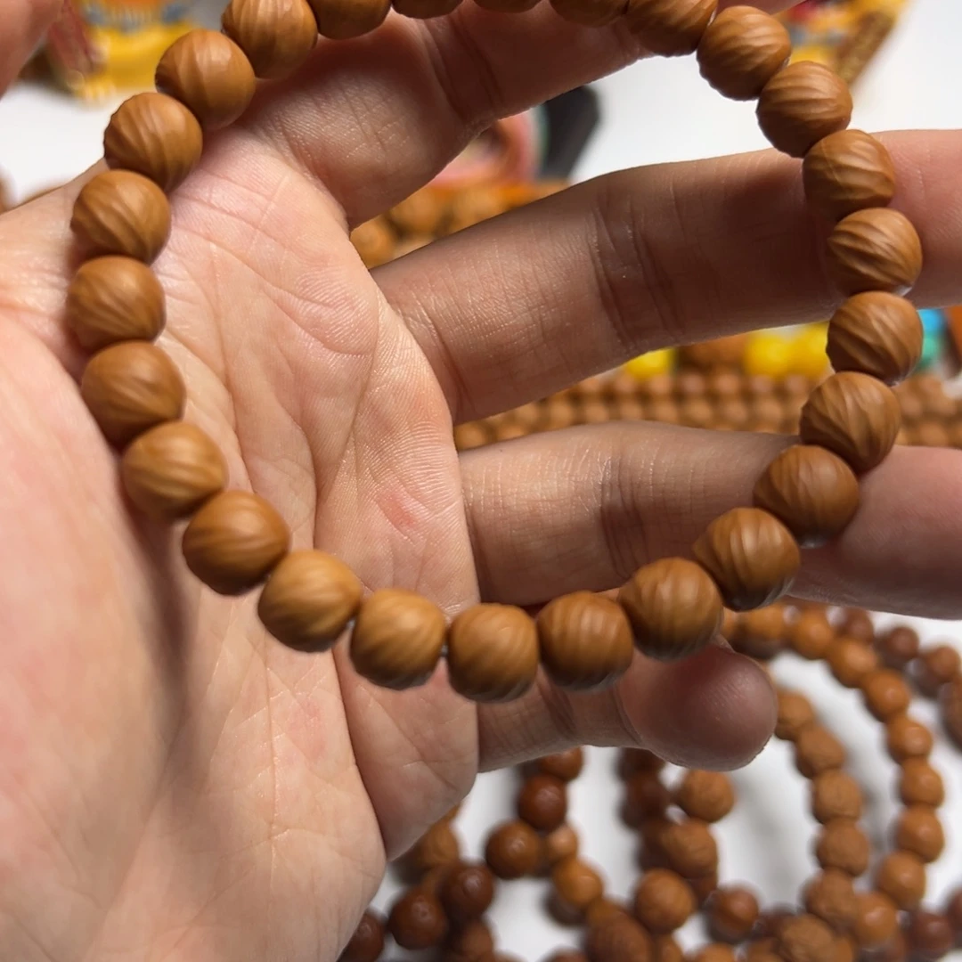 手串猴头核桃全品手工云锦尺寸9