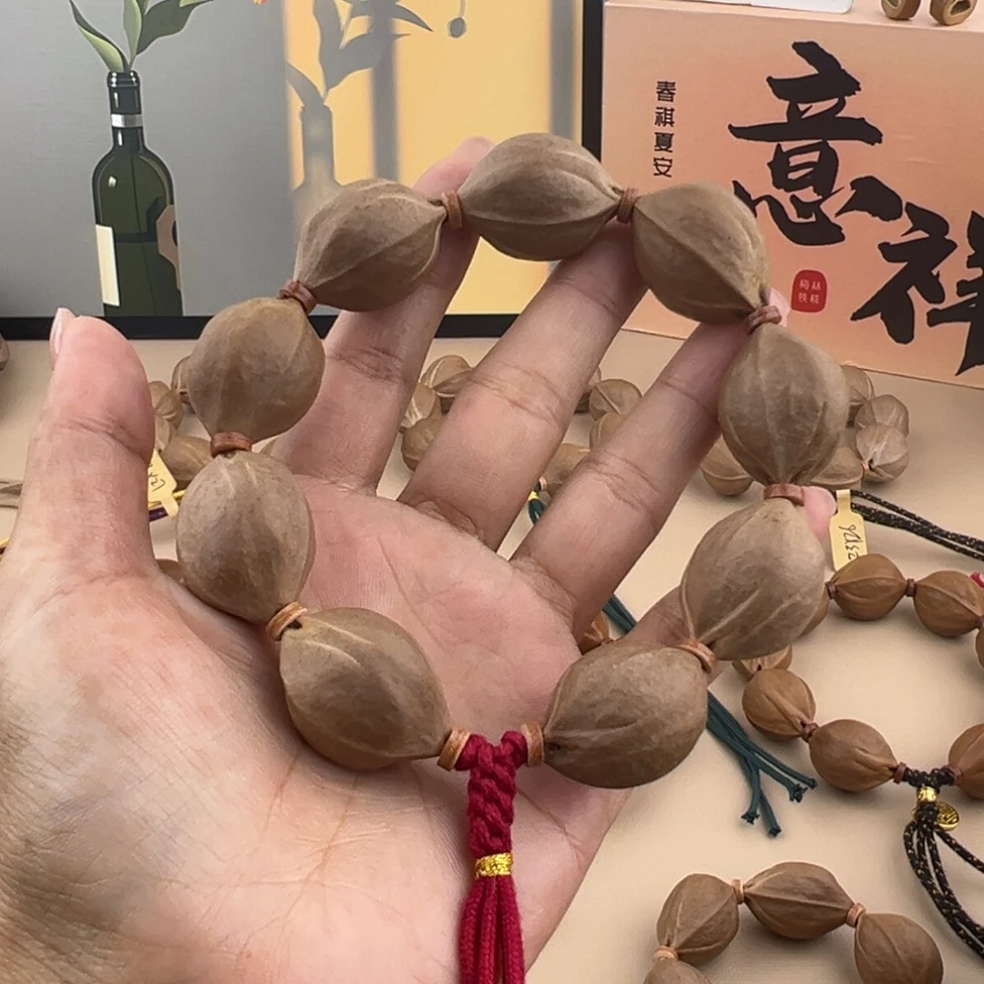 金***宝橄榄核手串/手链228梅林铁核