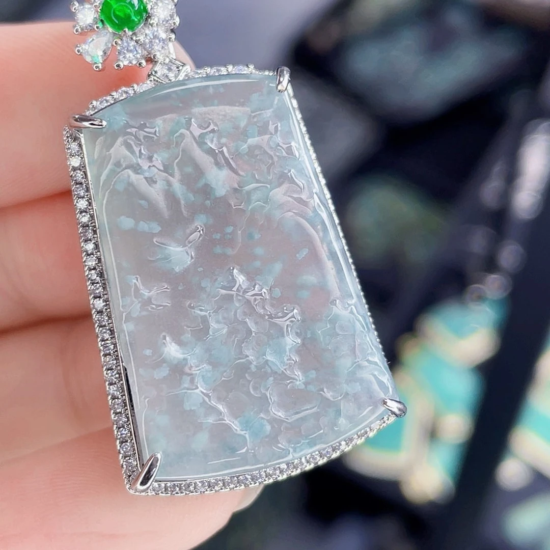 翡翠吊坠(不含链)未镶嵌