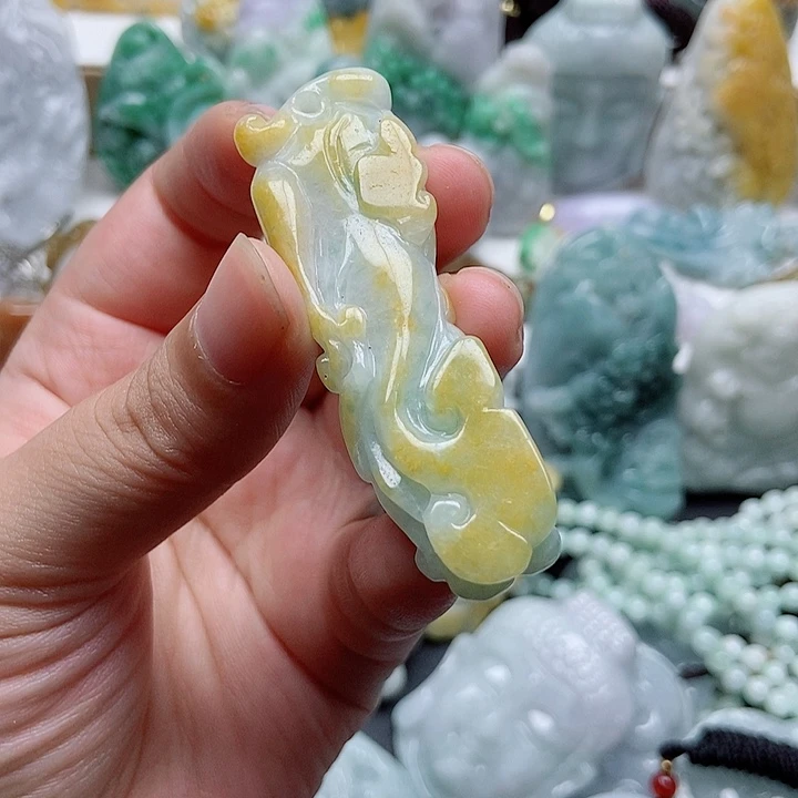 吊坠(不含链)未镶嵌翡翠1