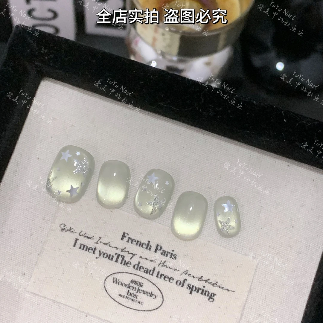 YUYU -【太白星】 -纯手绘猫眼系列-小众设计师手工穿戴甲