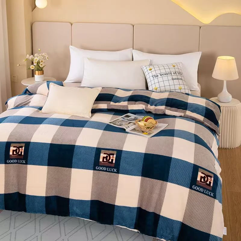 【冬季新款】加厚牛奶绒被套双面绒防静电单人双人被套牛奶绒