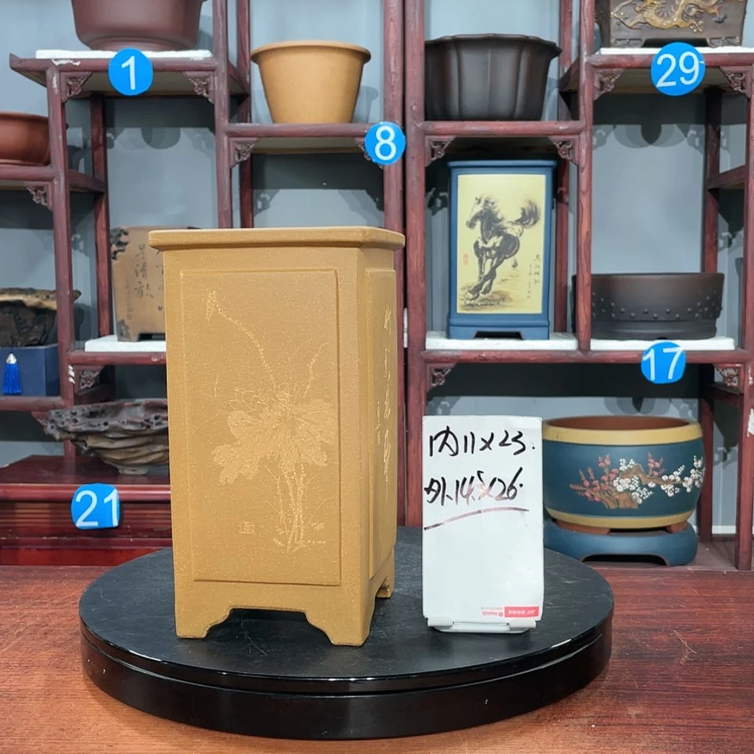 【闪购商品】紫砂花盆紫砂花盆