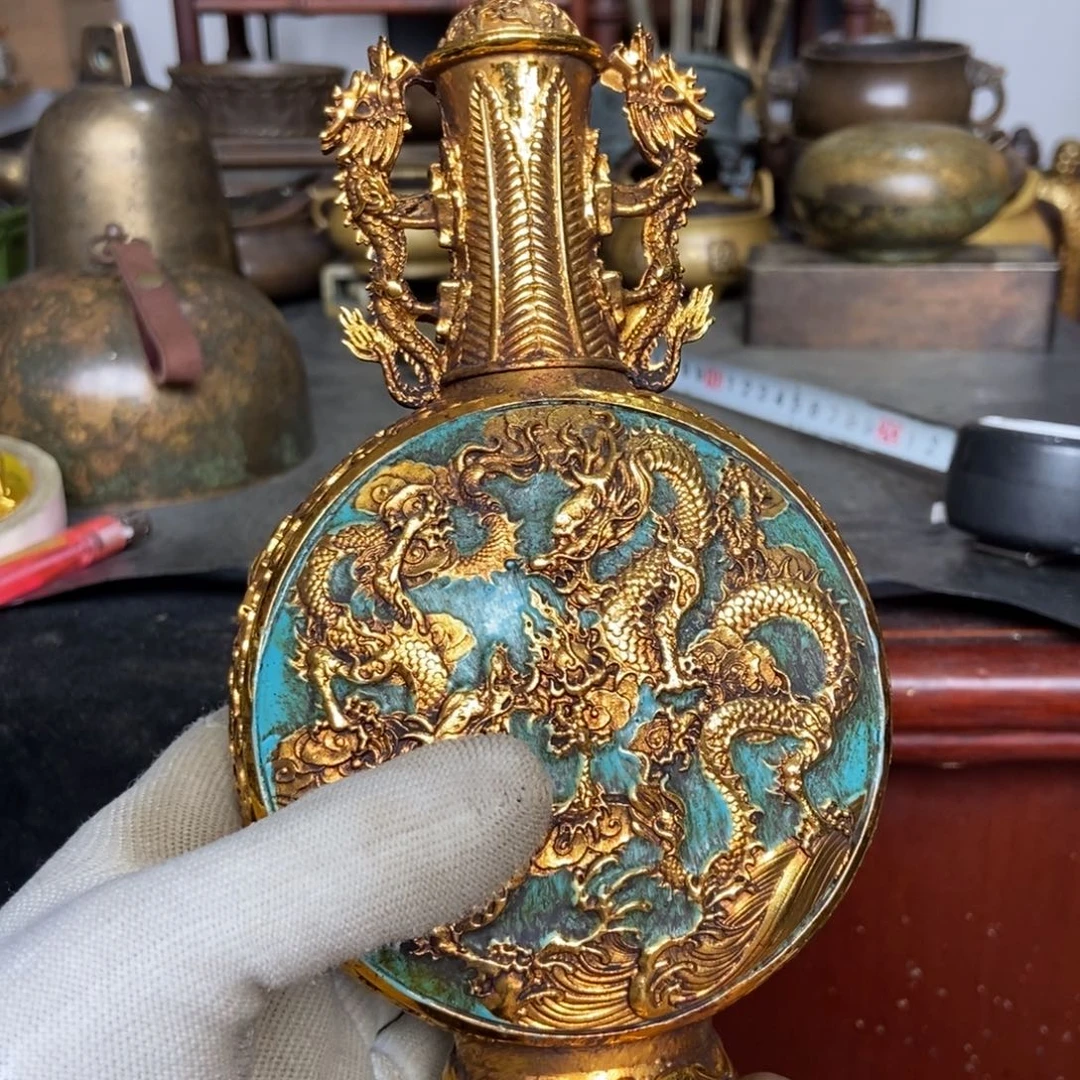 铜器工艺品摆件香炉摆件