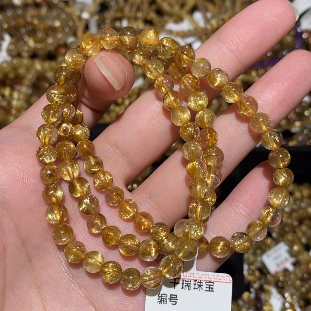 未镶嵌手串水晶手串