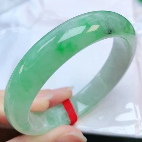 未镶嵌手镯翡翠53圈口882638