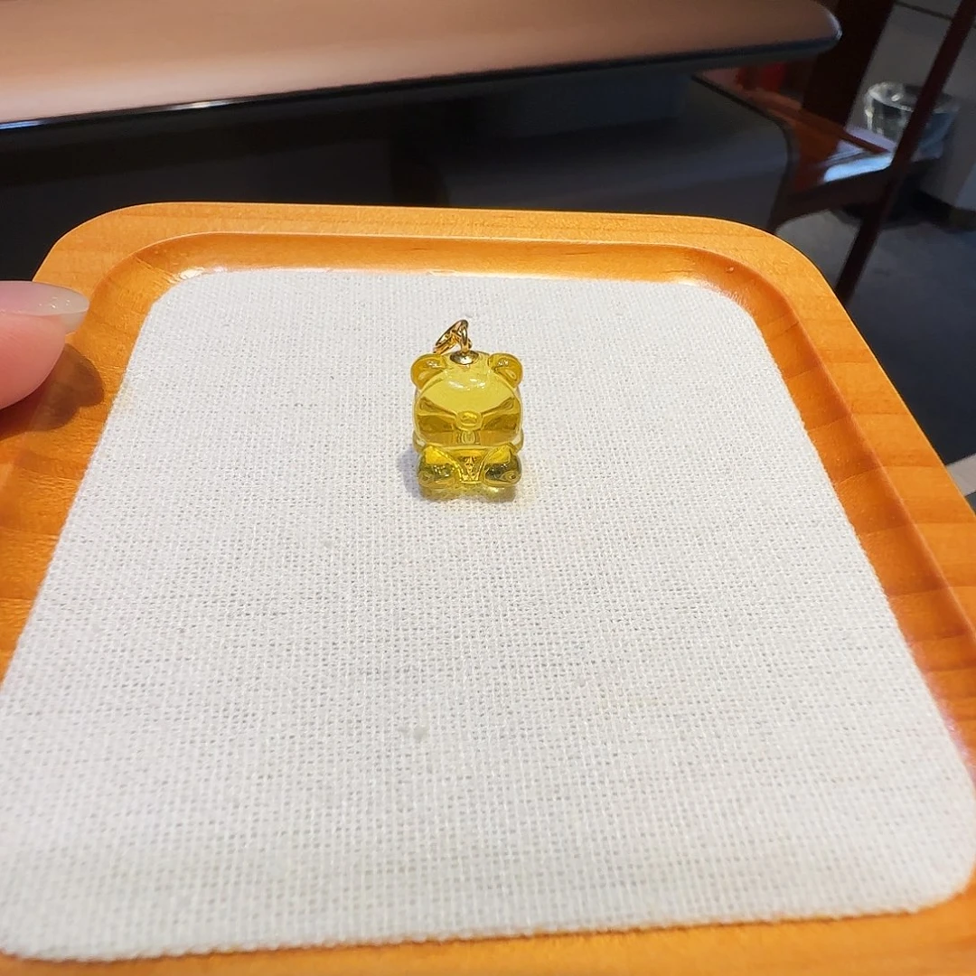 琥珀银S925镶嵌珠宝奇石