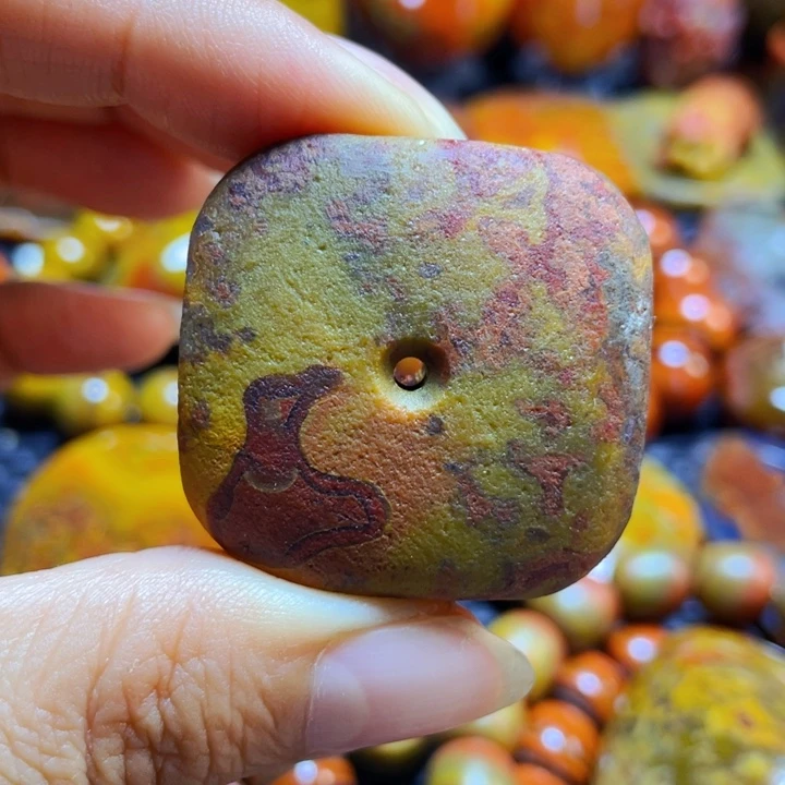 未镶嵌战国红吊坠玛瑙/玉髓