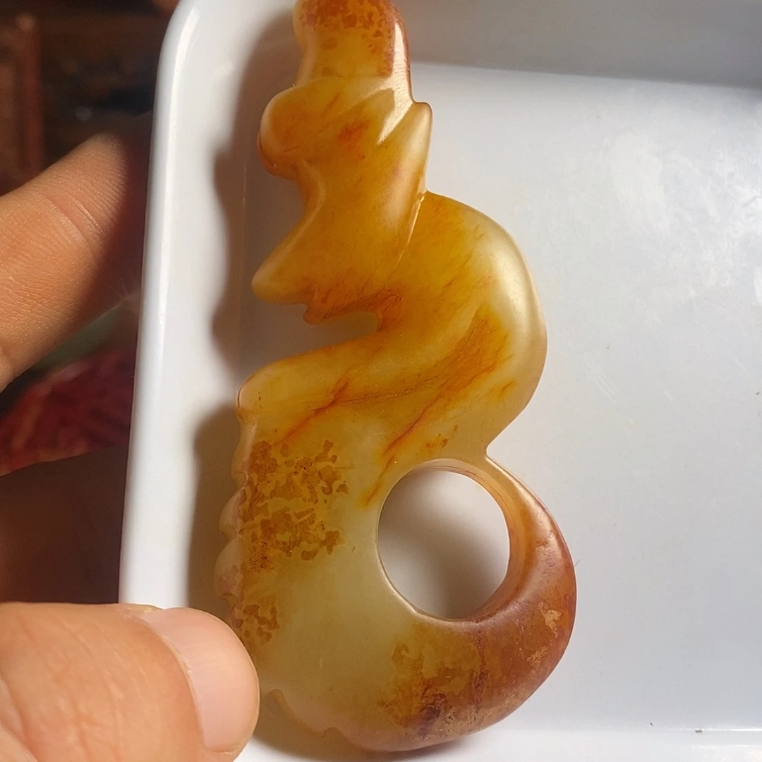 岫岩老玉（透闪石质玉）未镶嵌挂件