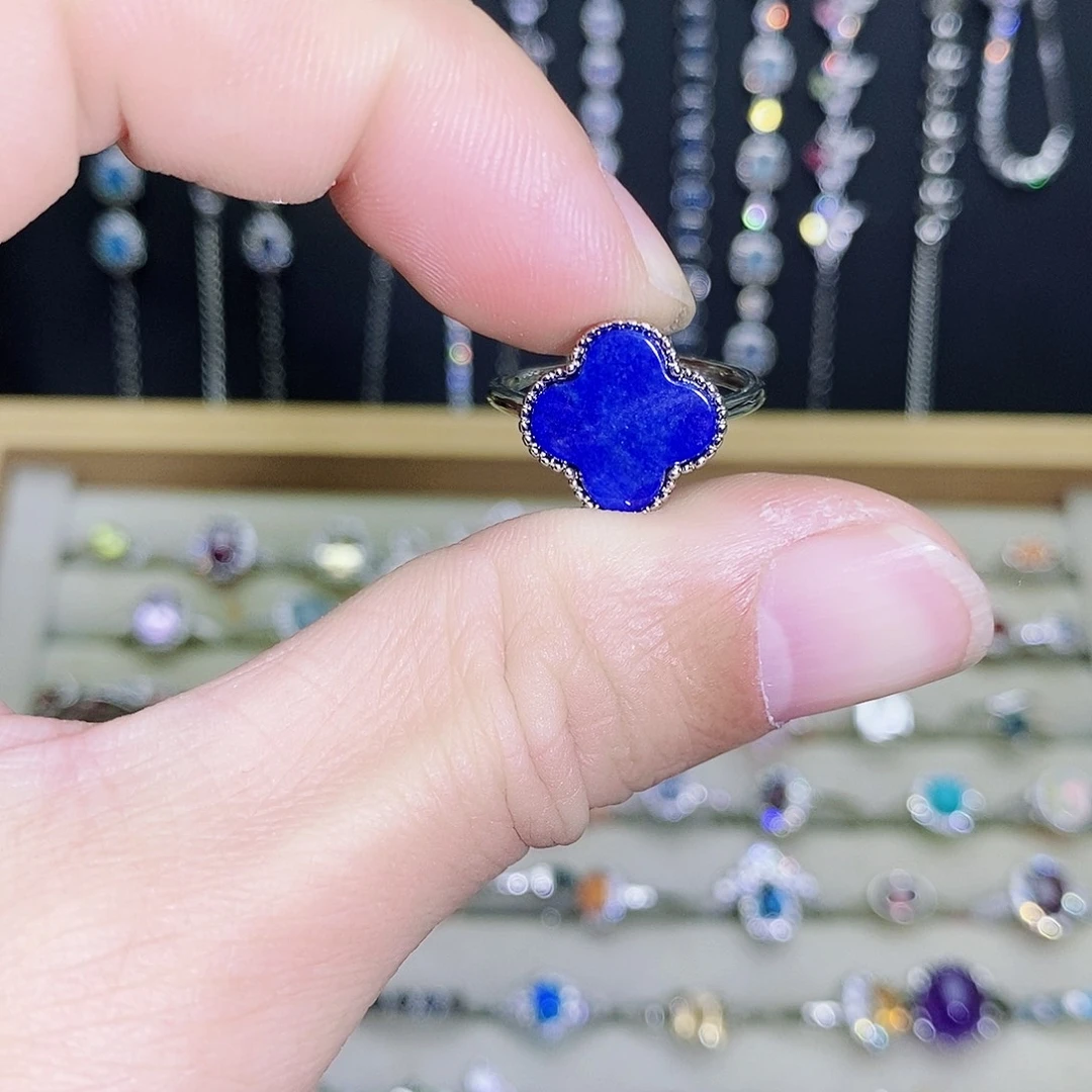 未镶嵌青金石戒指