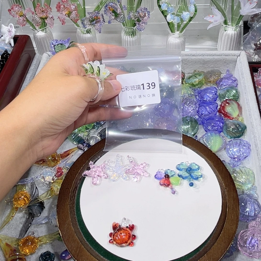 琉璃吊坠(不含链)139六个挂件