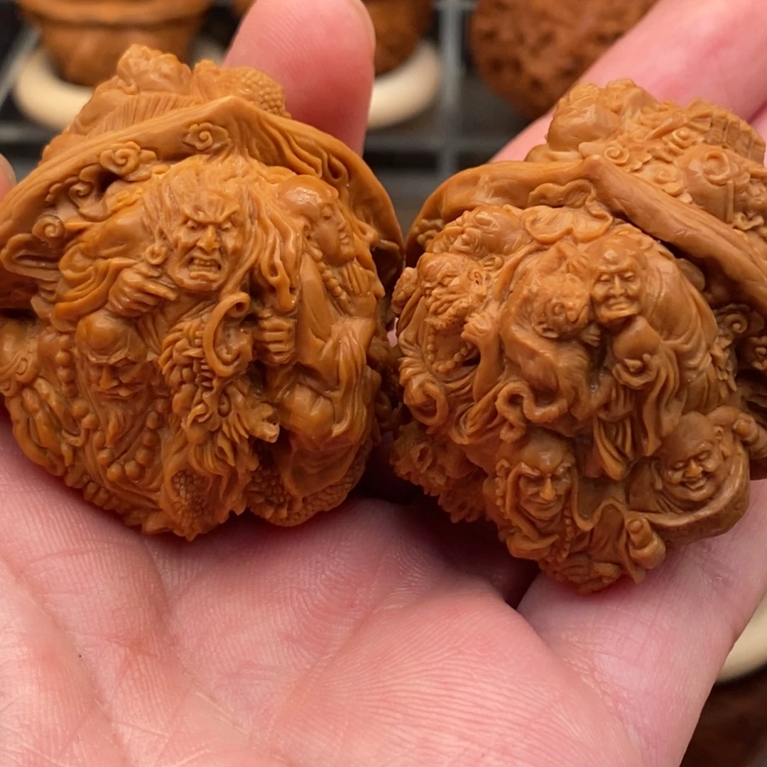 江****核桃手串/手链十八罗汉拜如来