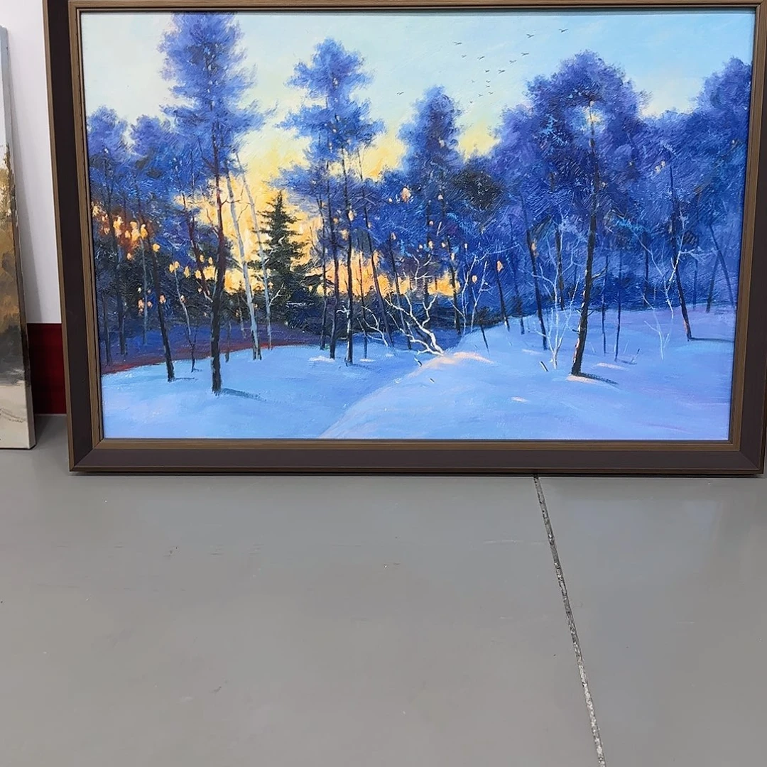 性***毛高端手绘艺术油画