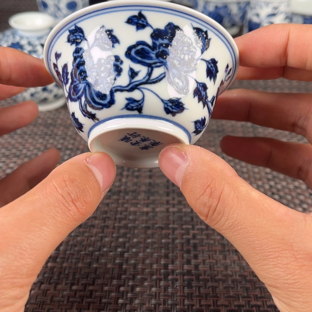 瓷片景德镇陶瓷杯子