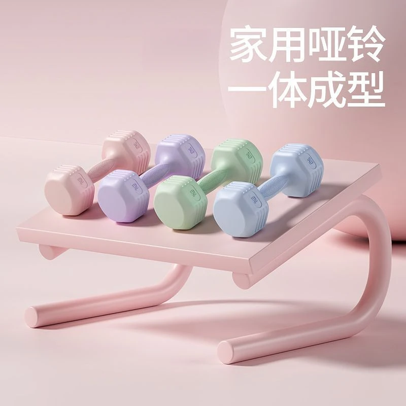 哑铃女士健身家用器材儿童瑜伽女式小哑铃练臂肌瑜伽砖女士专用C