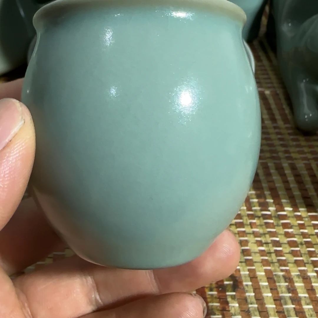 原矿仿古小缸杯杯