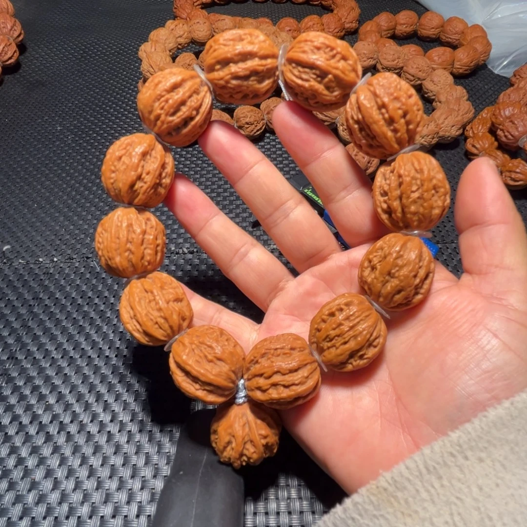 文玩核桃吊坠粗筋西瓜纹23➕