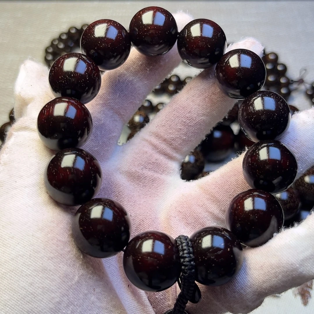 檀香紫檀（小叶紫檀）1.8 13颗多星