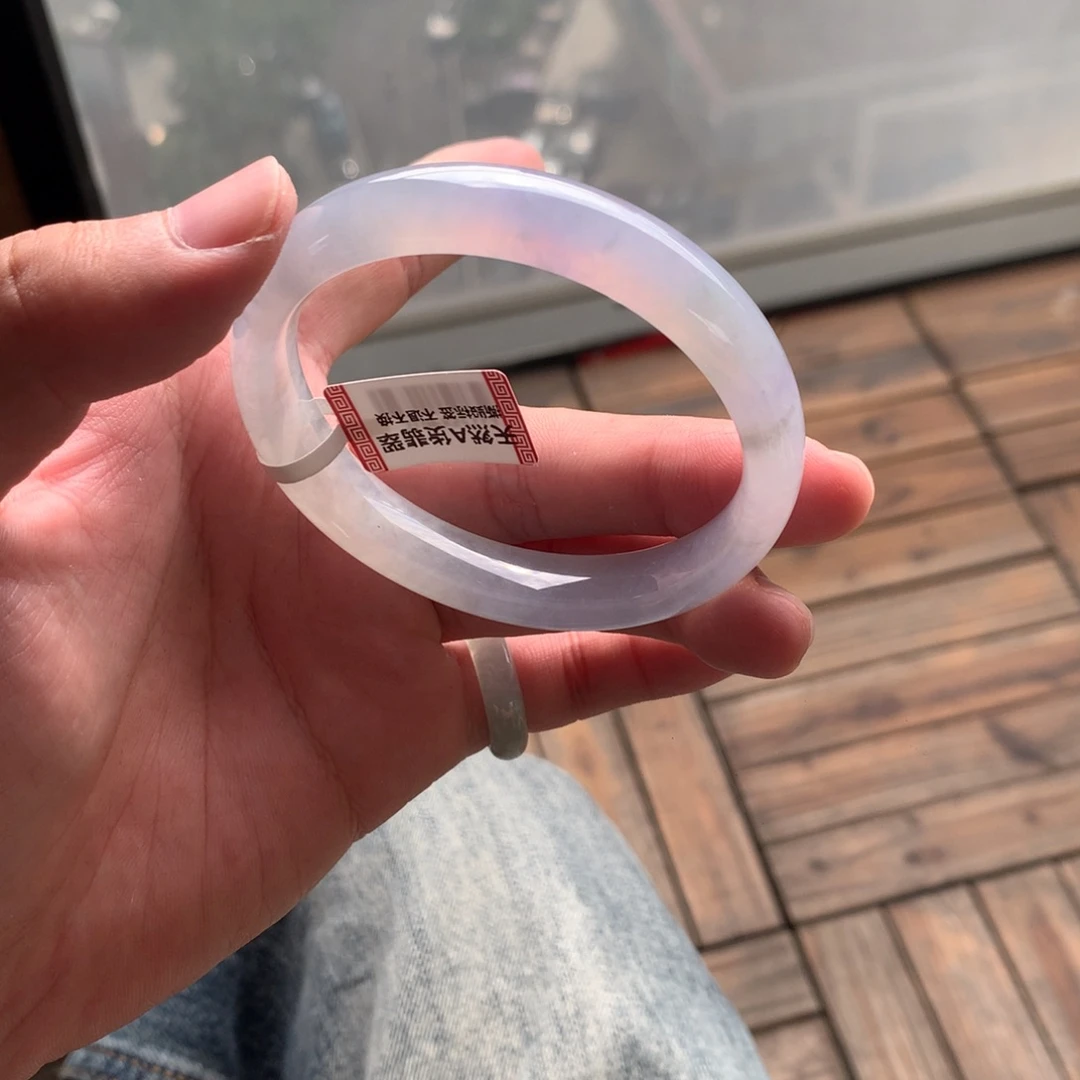 翡翠未镶嵌手镯45号56.5