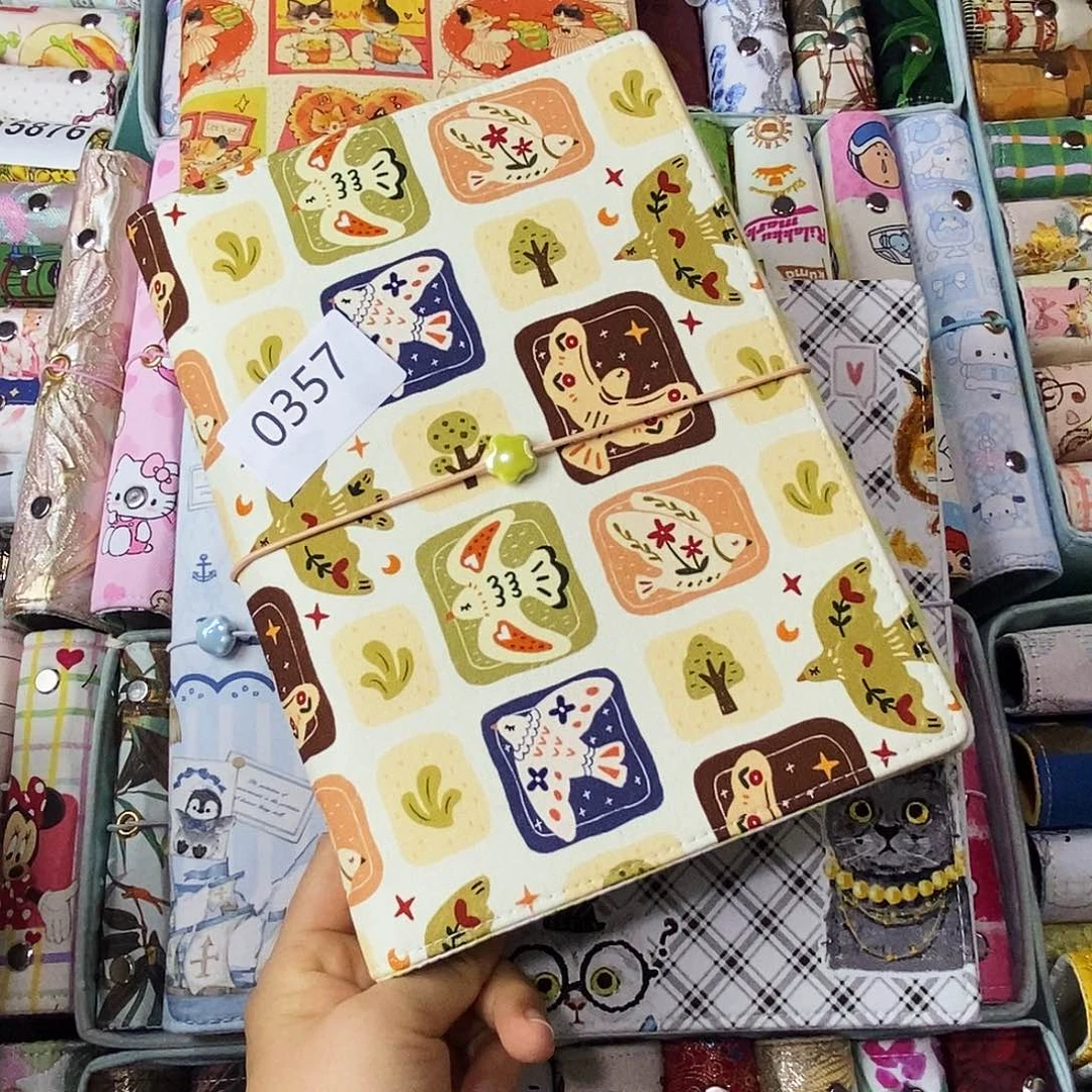 织绣A5 活页不加纸0357