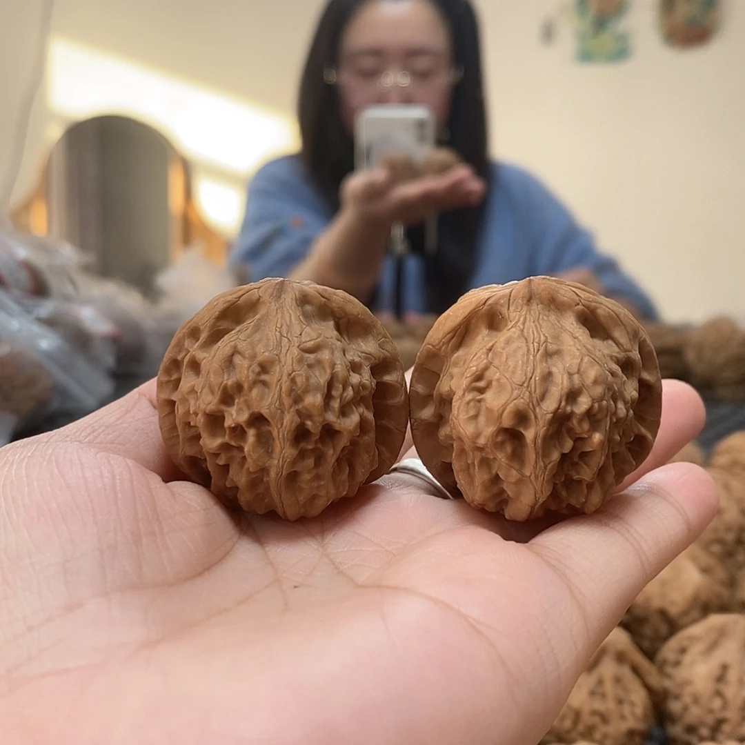 桃核吊坠 饕餮 38