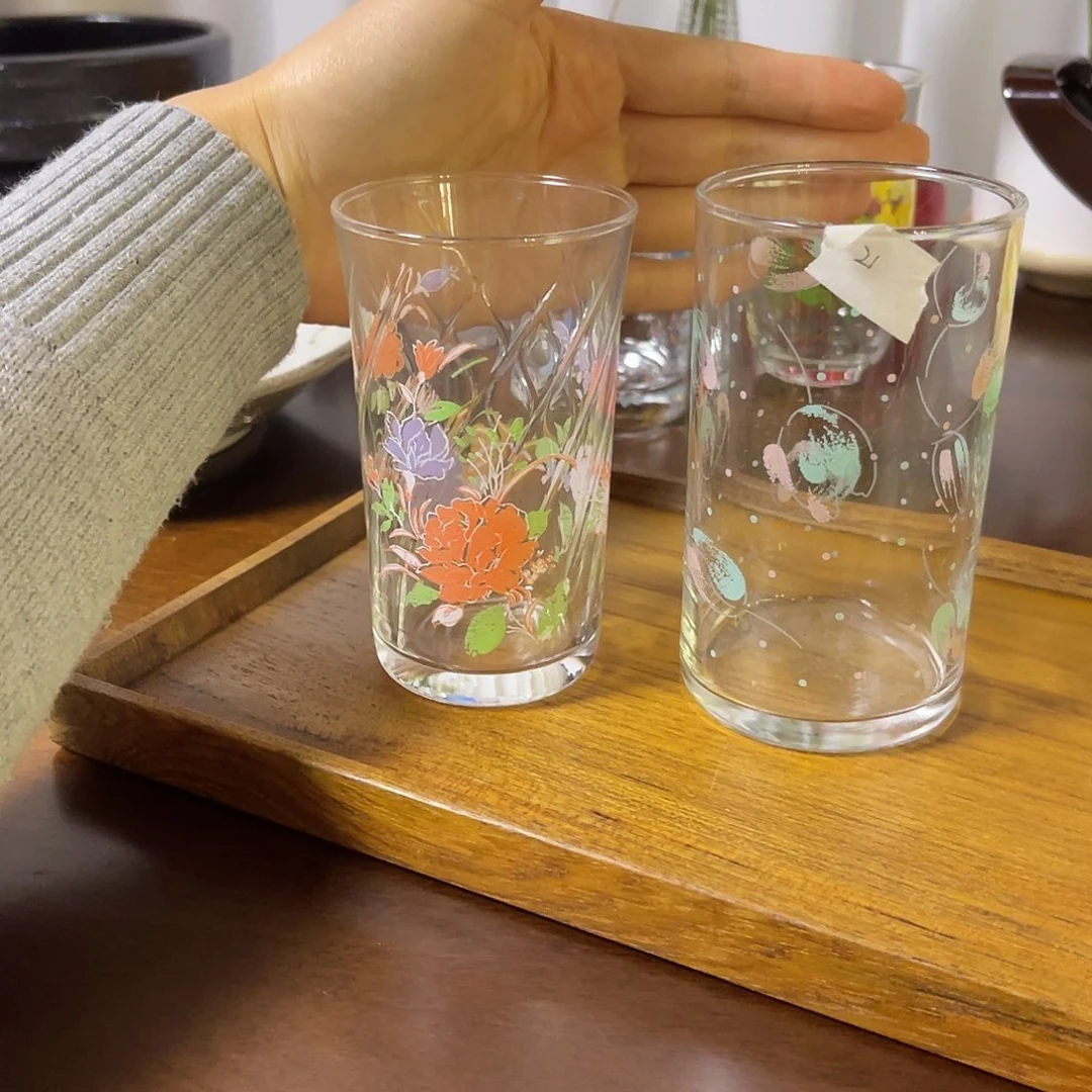 瓷片冷水杯两只啊