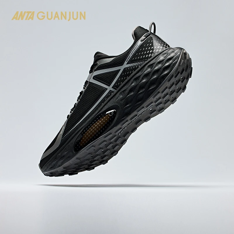 安踏冠军乘风梭织版丨越野跑鞋男女冬季户外跑步运动鞋112446623A