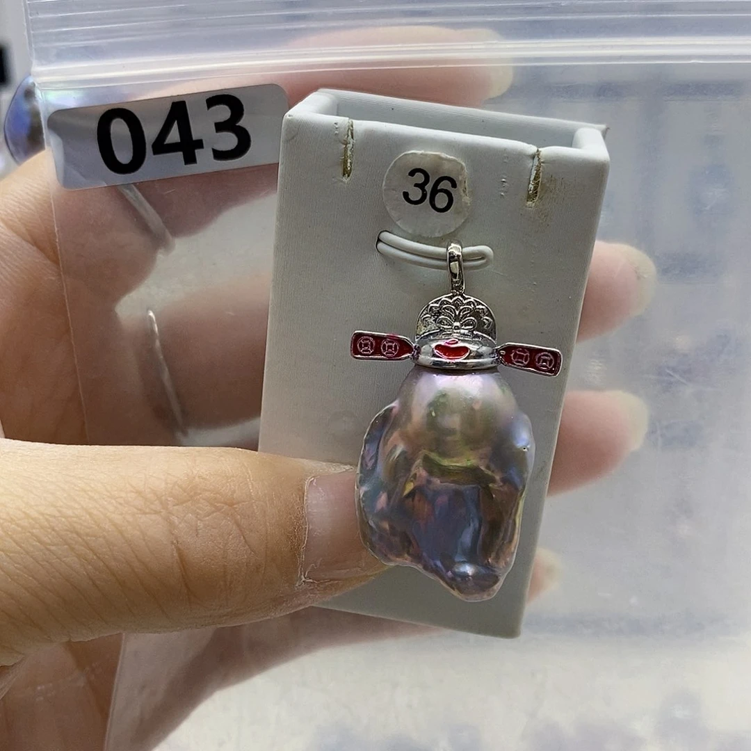 颈饰合金淡水珍珠