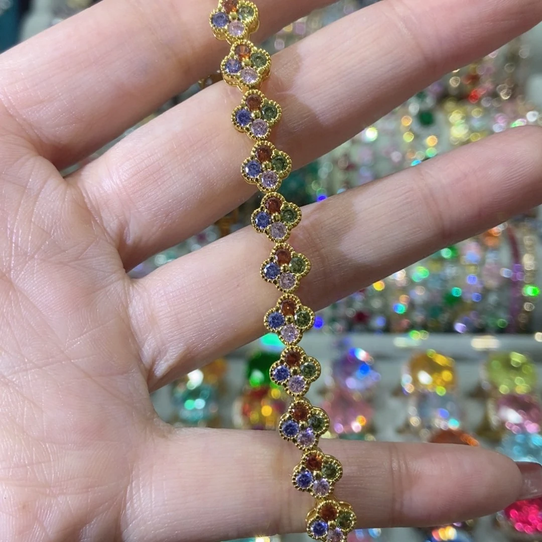 66锆石（处理）手链