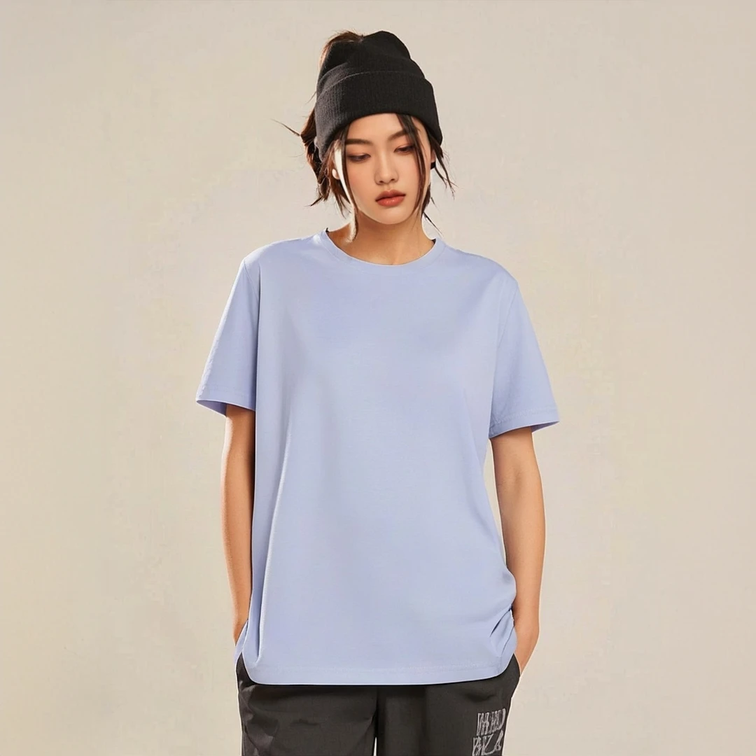 【现货发】显瘦冰爽T运动短袖透气速干不变形T恤甜美可爱风格衣服