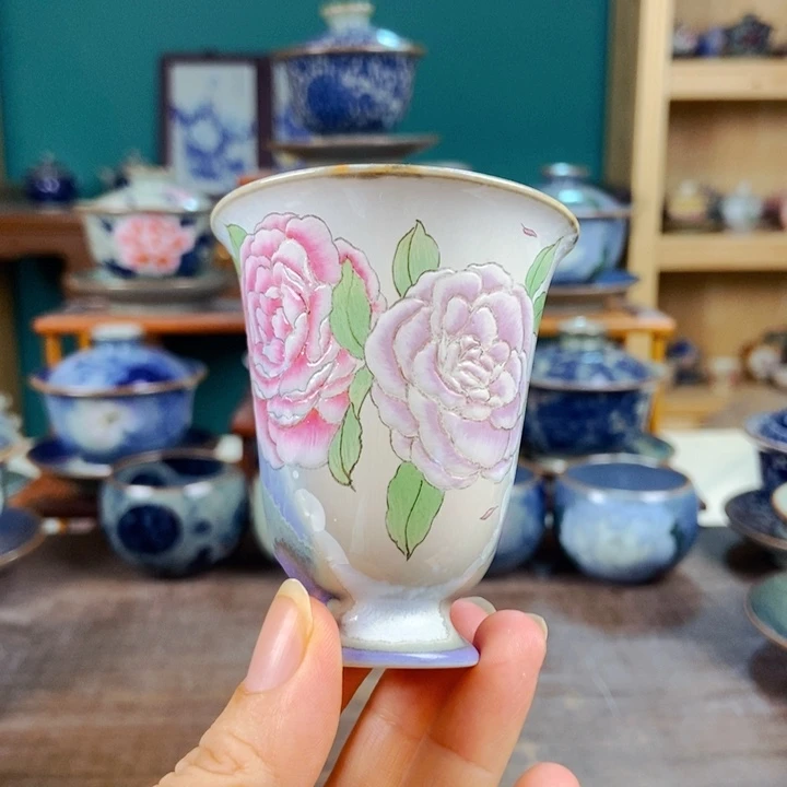 瓷片手工制作工艺精湛等特点