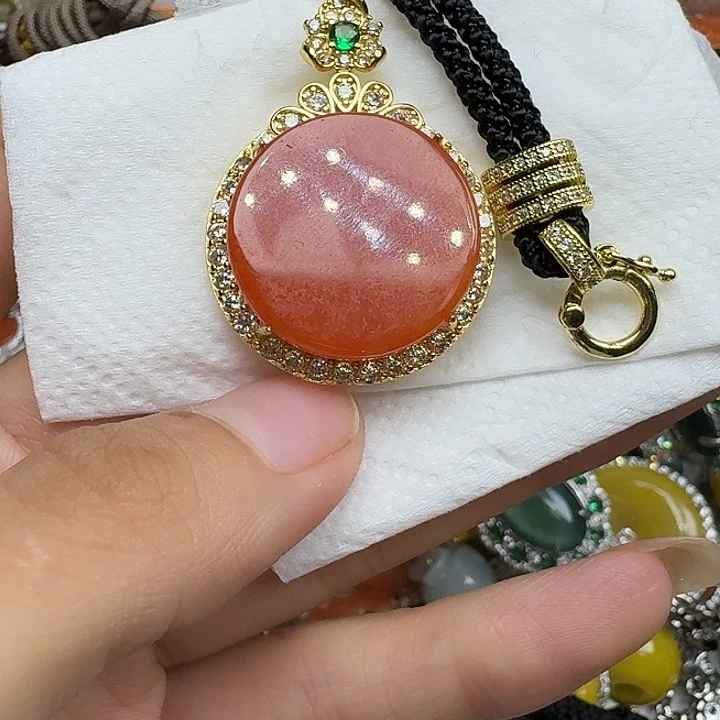 颈饰未镶嵌翡翠翡翠