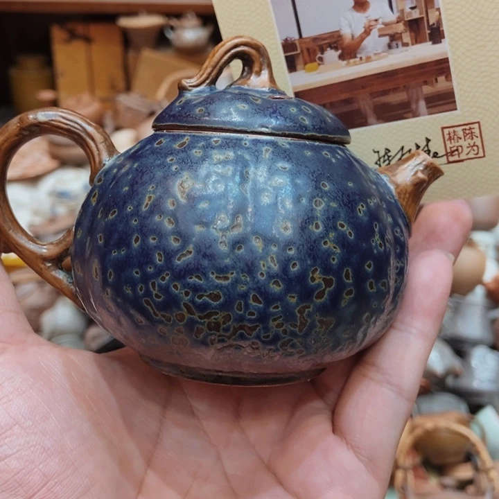 柴烧老岩泥高端茶器