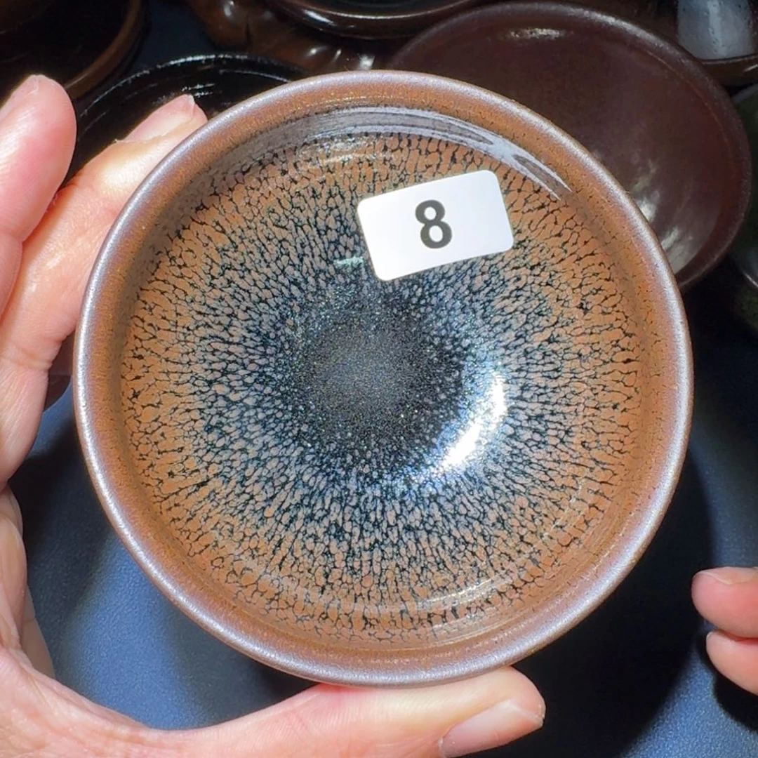 小雨茶盏手工柴烧，