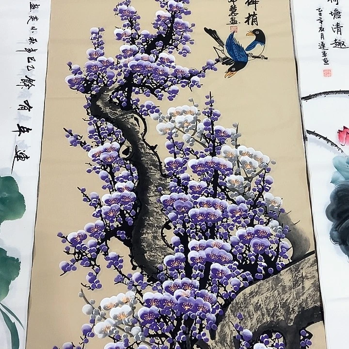 小周画廊的直播间