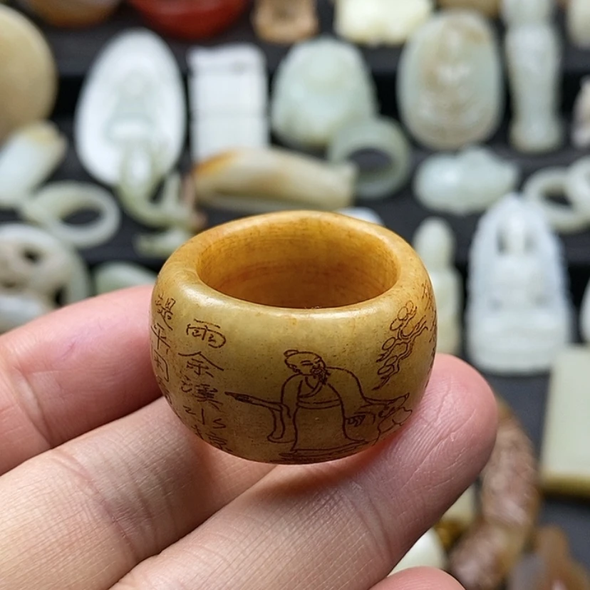 【闪购商品】和田玉扳指未镶嵌