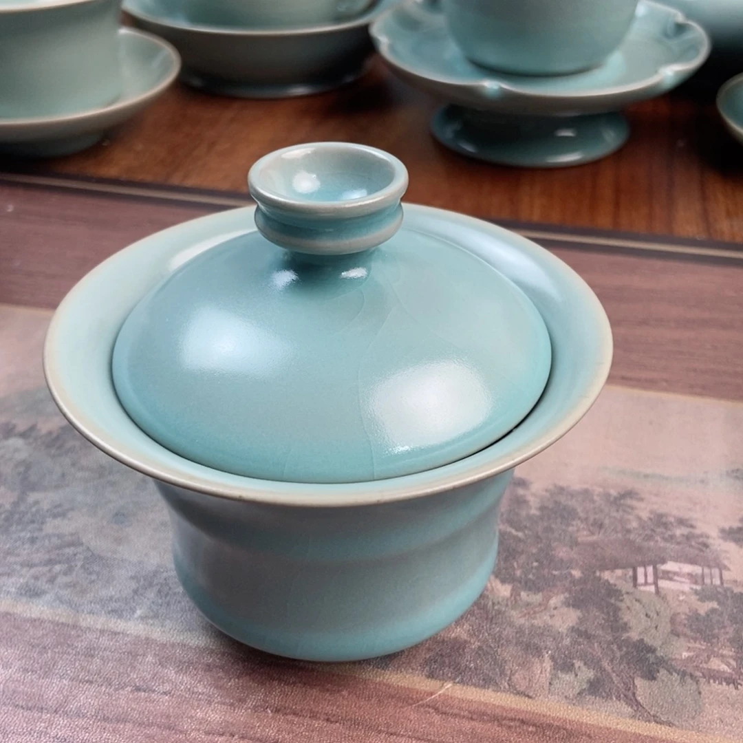 摆件原产地原矿汝瓷～茶器