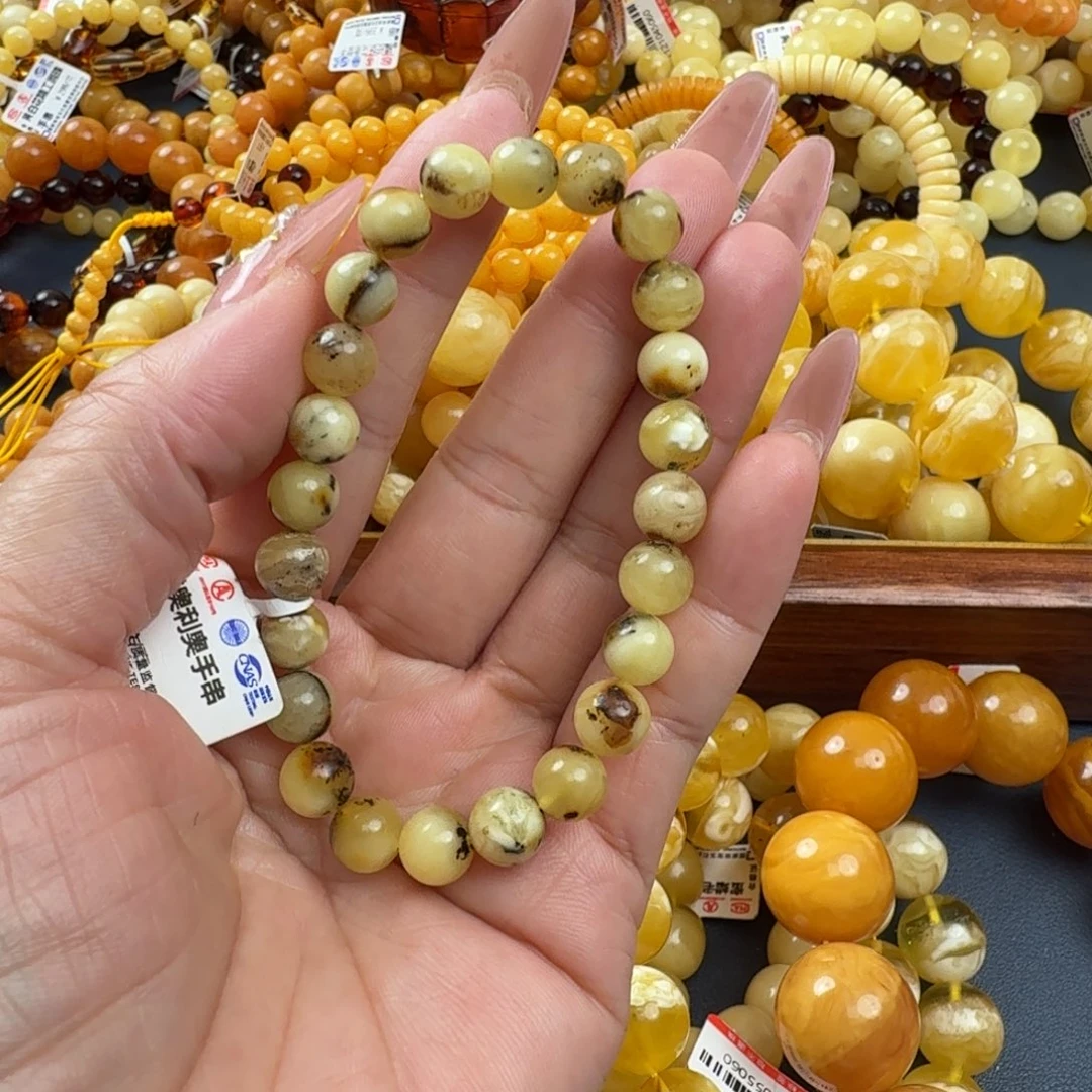 琥珀未镶嵌珠宝奇石