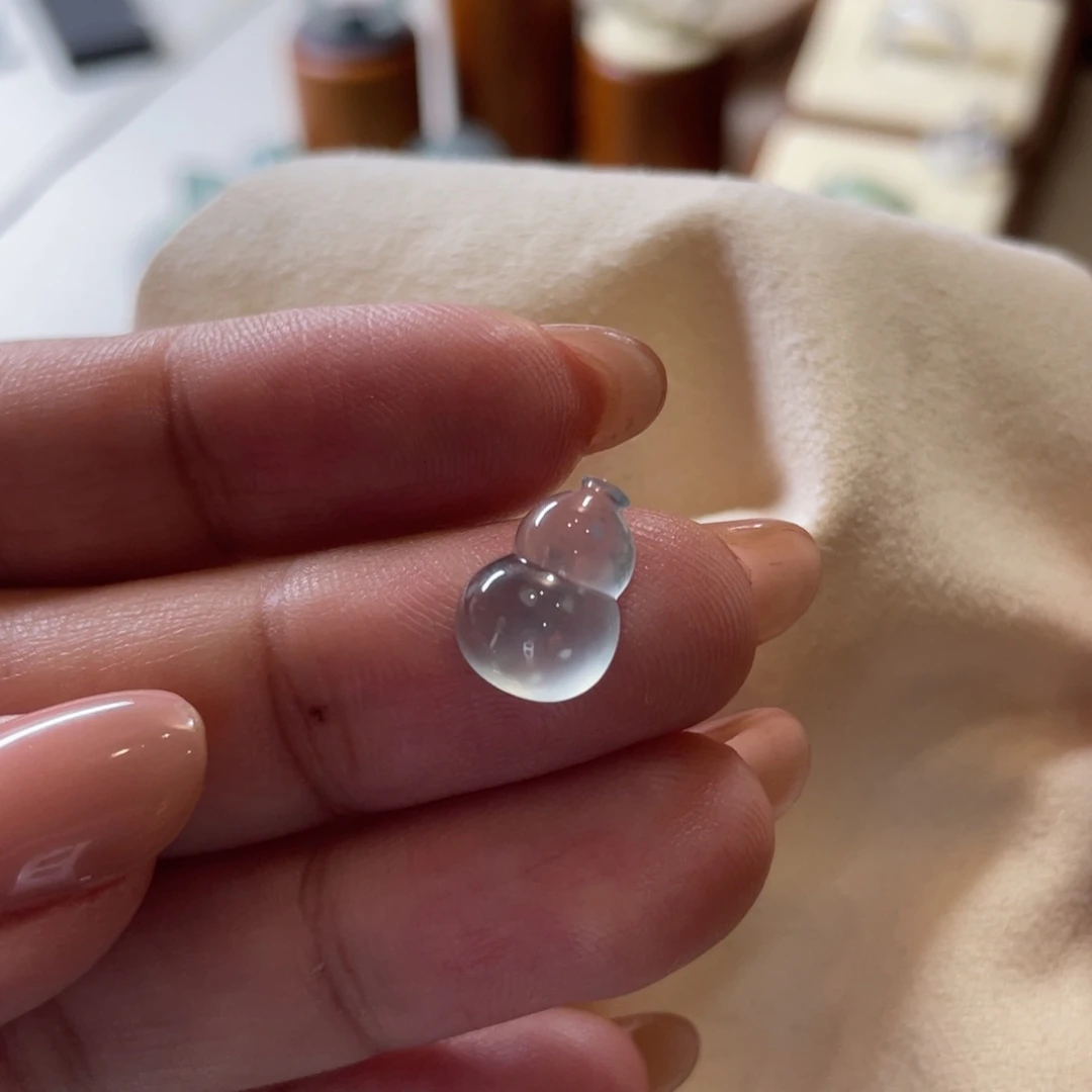 定制翡翠未镶嵌雪花棉