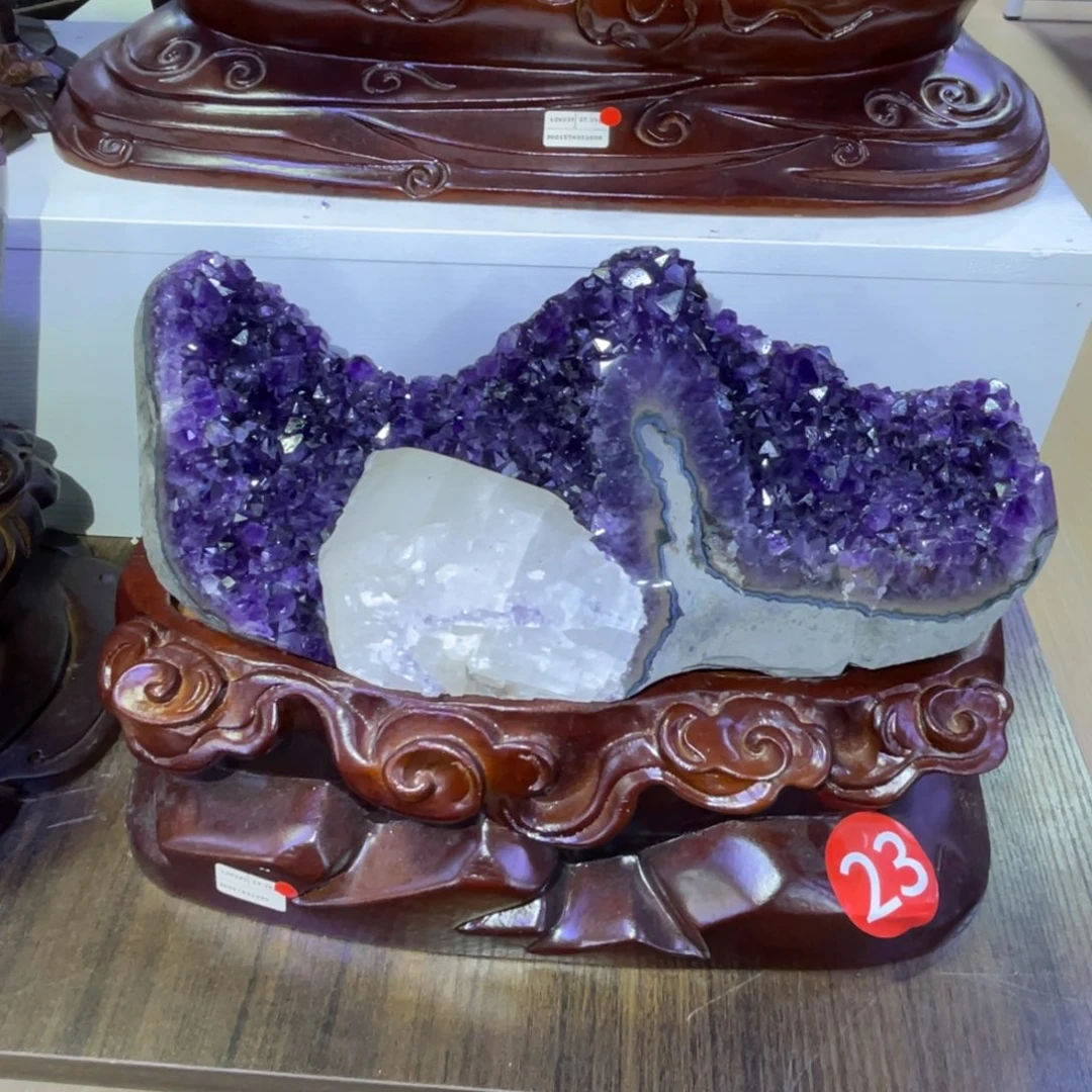 未镶嵌大型摆件（非配饰）紫晶