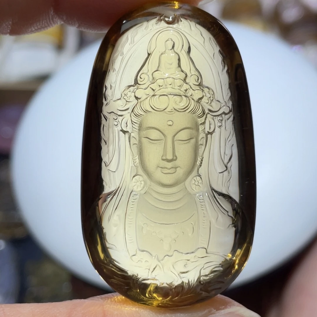 水晶颈饰未镶嵌定制