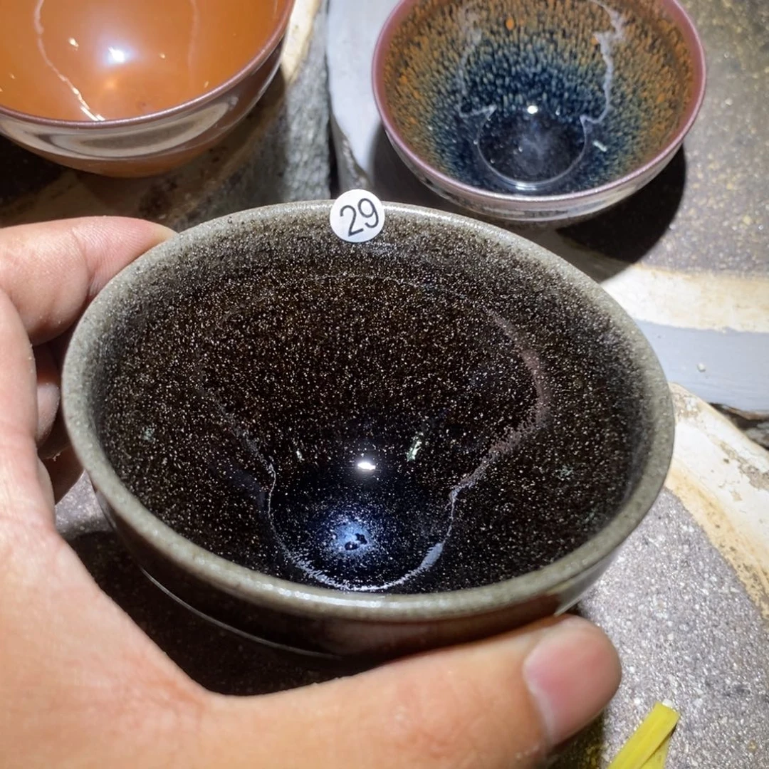 茶盏建盏龙窑柴烧