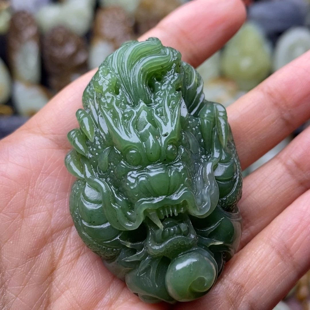 项链未镶嵌和田玉（糖玉）