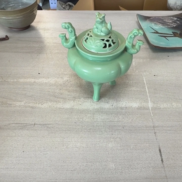 瓷片茶道具工艺品