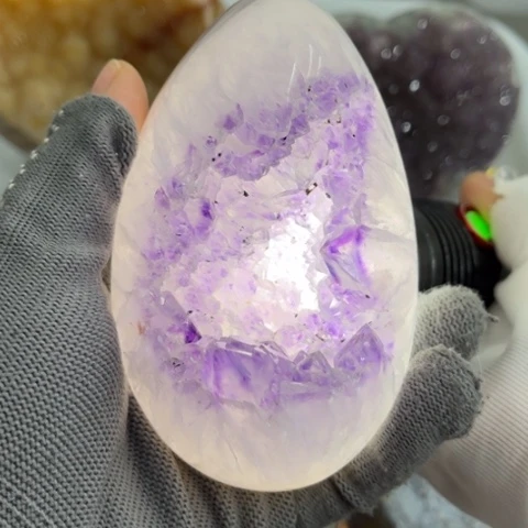未镶嵌珠宝半成品紫晶