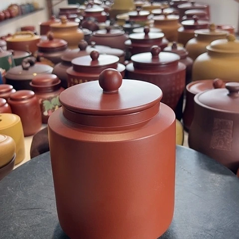 【闪购商品】紫砂茶叶罐