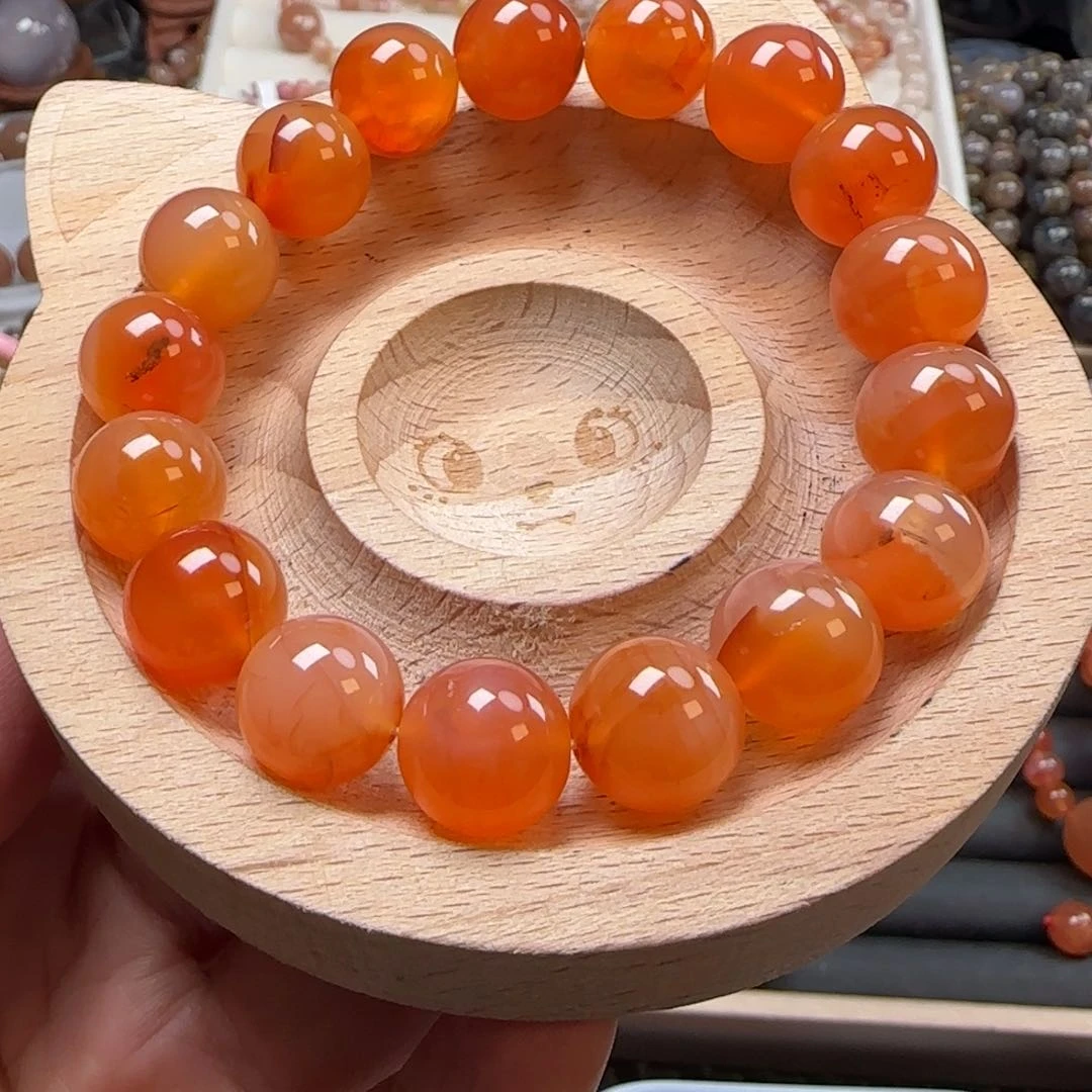 未镶嵌玛瑙/玉髓珠宝半成品