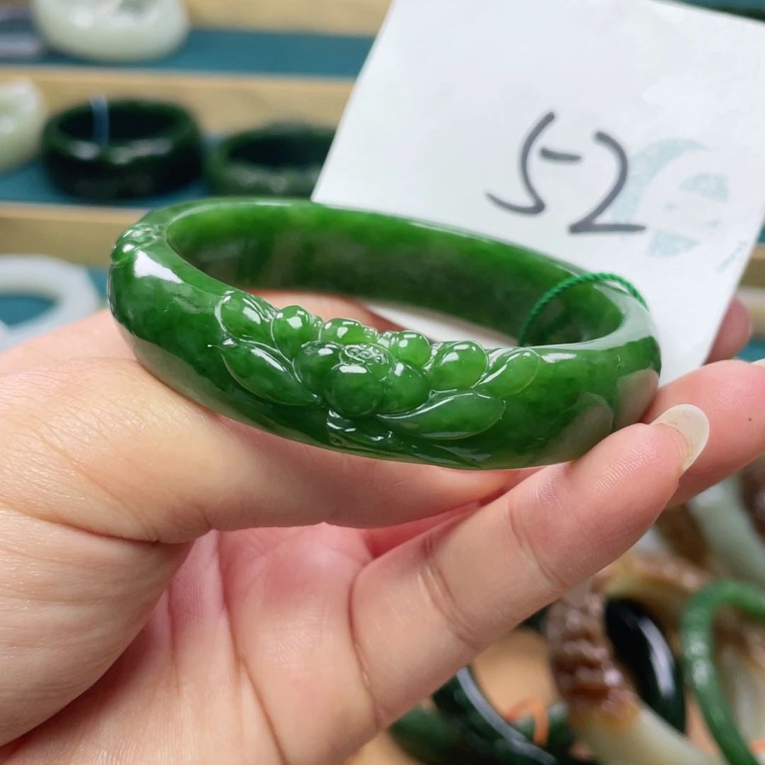 未镶嵌手镯和田玉圈口59