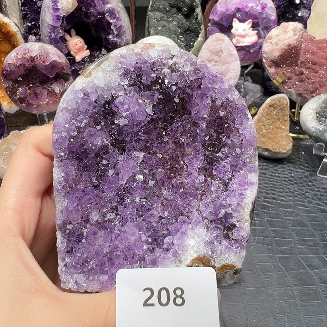 未镶嵌珠宝半成品紫晶